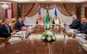 Ucrania y EEUU concluyen reunión en Riad sobre treguas parciales