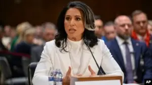 Directora de Inteligencia de EEUU dice Trump aspira a ser pacificador, no un aislacionista