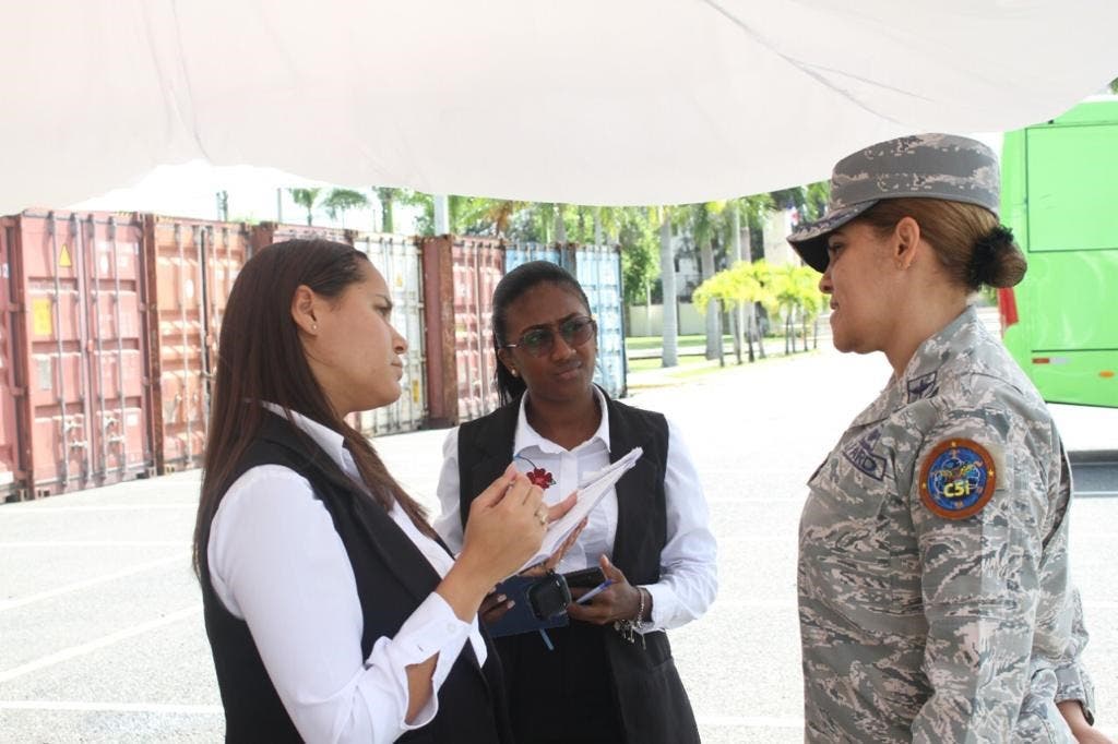 La primera vacunas sobre el Covid 19  en República Dominicana fueron puestas a los militares
