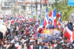 Inicia marcha contra la inmigración ilegal en Bávaro
