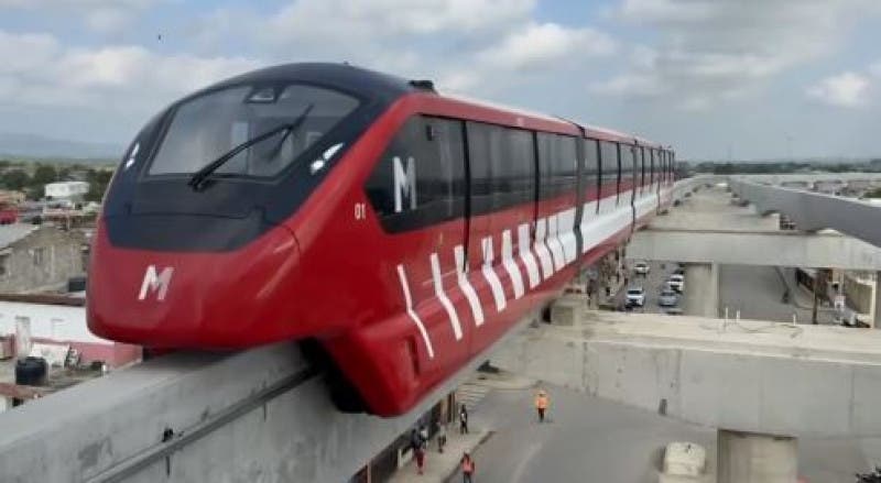 El monorriel realizará su recorrido sobre una estructura de vigas en hormigón armado en un viaducto que atravesará toda la ciudad desde Cienfuegos hasta Pekín .Fuente externa.