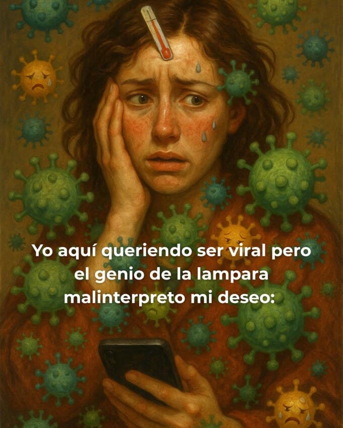 "El genio malinterpretó mi deseo", fenómeno viral en redes