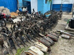 Desmantelan red de desguace y detienen un hombre con 61 chasis de motocicletas