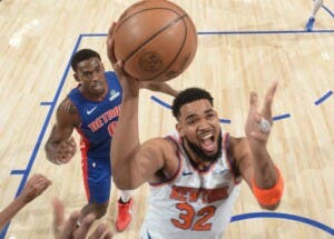 Karl Towns anota 25 con 10 rebotes en revés Knicks