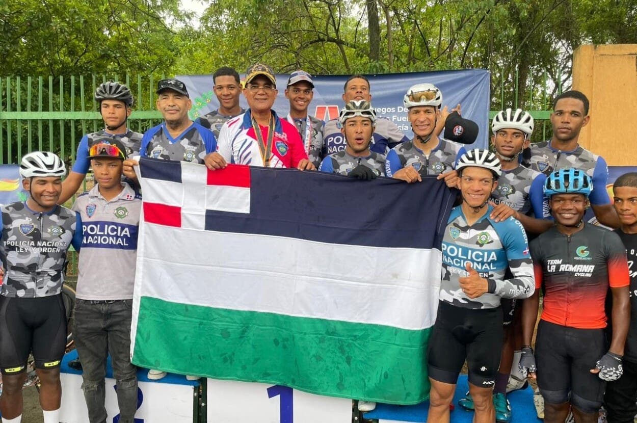 Policía Nacional conquista el oro en Ciclismo de los Juegos Deportivos Militares 2025