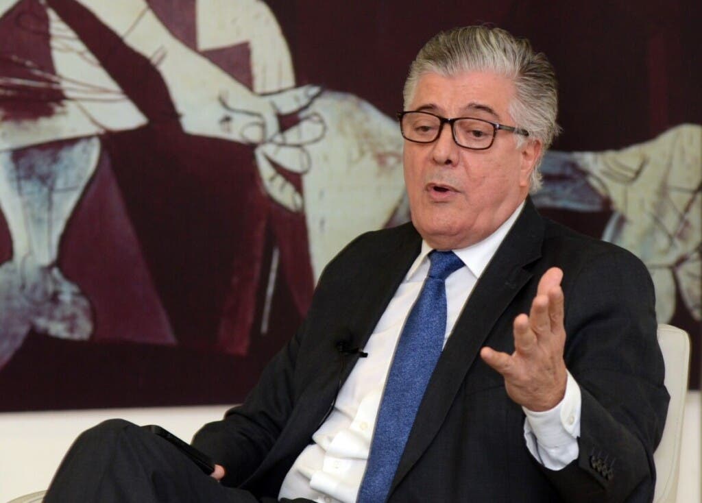 El director de Onapre, Roberto Santana, Jorge González