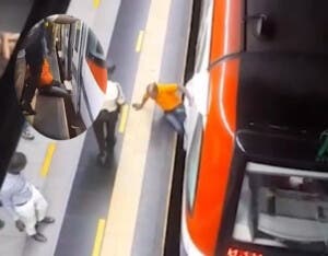 Accidente en el Metro: hombre herido tras quedar atrapado entre andén y vía