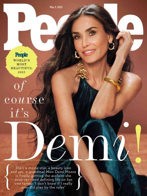 La más bella a los 62: Demi Moore