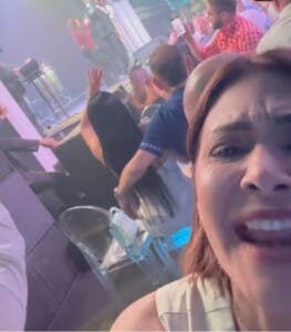 Elianta Quintero comparte imágenes de Rubby Pérez en Jet Set antes del derrumbe