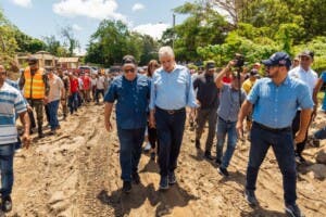 Gobierno evalúa daños por lluvias en Espaillat y Puerto Plata