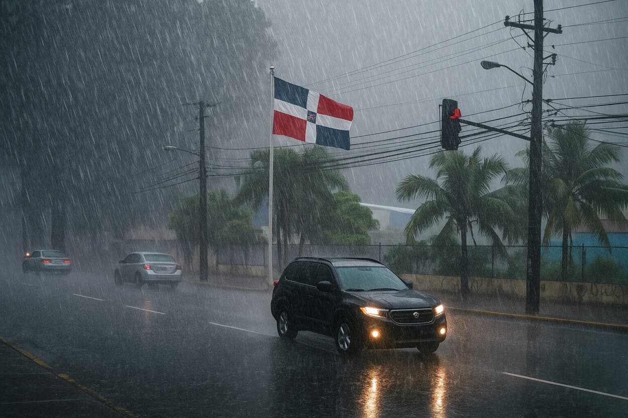 Torrenciales lluvias y tormentas eléctricas afectan gran parte del país, advierte Indomet