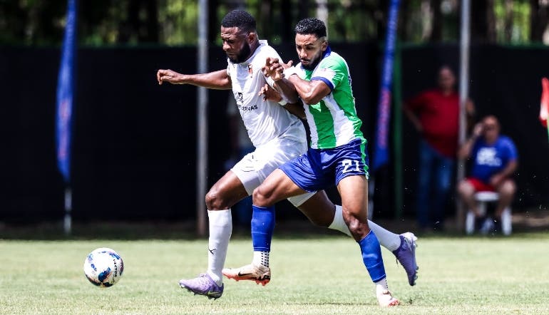 Cibao FC y Delfines empatan en inicio de la final Copa LDF