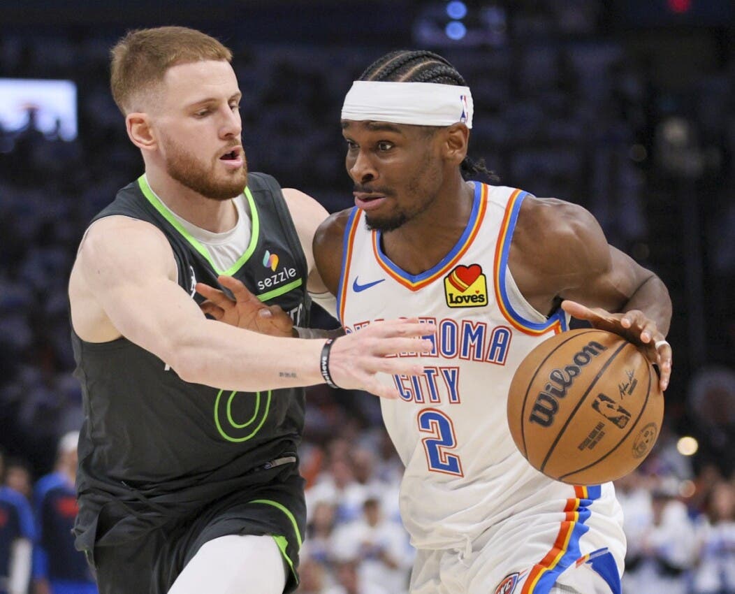El Thunder azota los Timberwolves