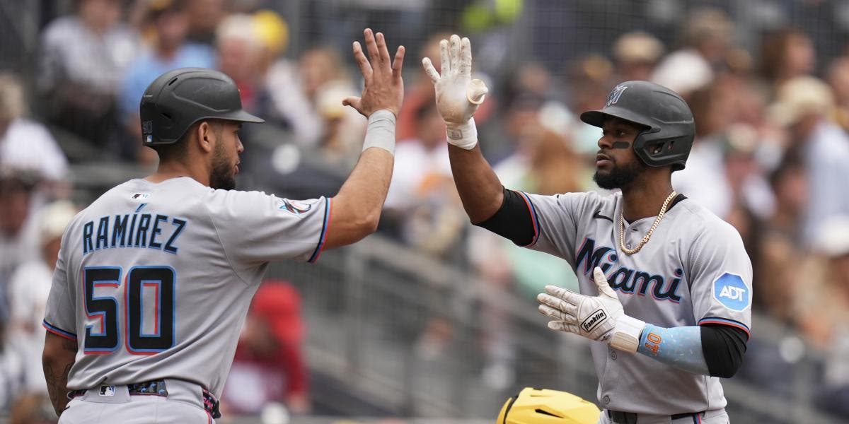 Agustín Ramírez hace magia para los Marlins