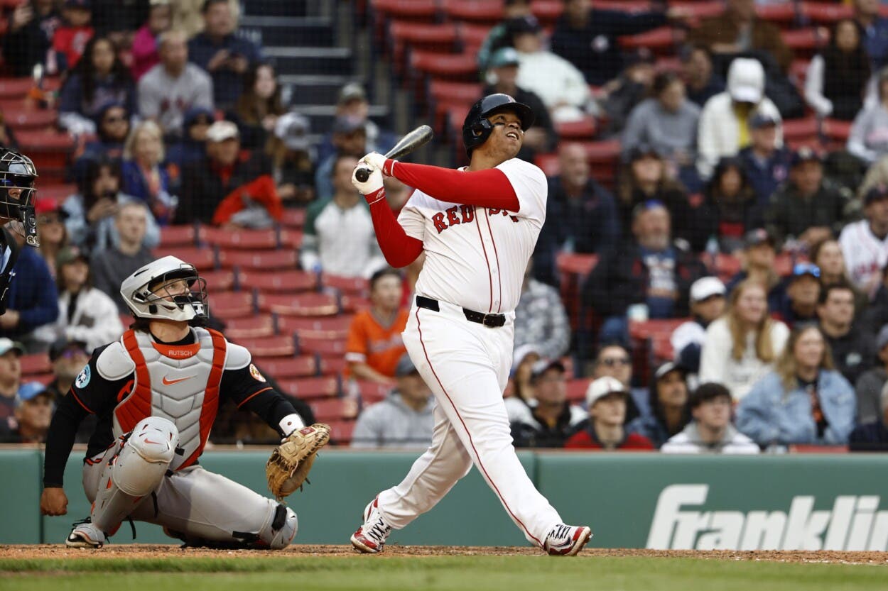 Devers fija récord personal con 8 empujadas en paliza de Medias Rojas sobre Orioles