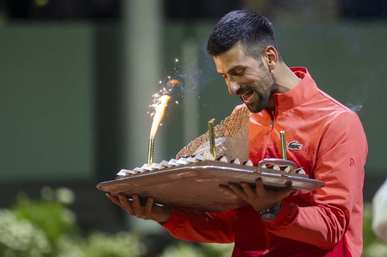 En su 38 cumpleaños, Djokovic arrasa y se mete en semifinales de Ginebra
