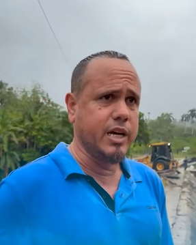 Aguaceros afectan el Cibao: 4 comunidades incomunicadas y casi mil personas afectadas
