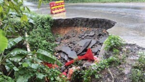 Inundaciones provocaron graves daños en Espaillat y Hermanas Mirabal
