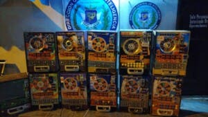 Dintel incauta once máquinas tragamonedas en sectores de Haina
