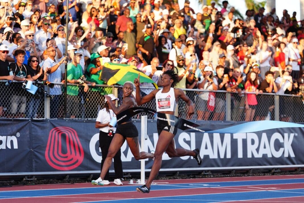 Marileidy Paulino va hoy en los 200 metros en Grand Slam Track de Miami