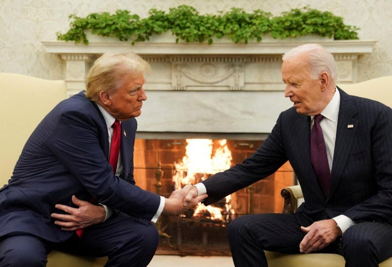 Trump desea una “pronta y exitosa” recuperación a Biden de su cáncer de próstata