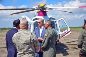 Presidente Abinader suspende viaje a Moca por mal tiempo