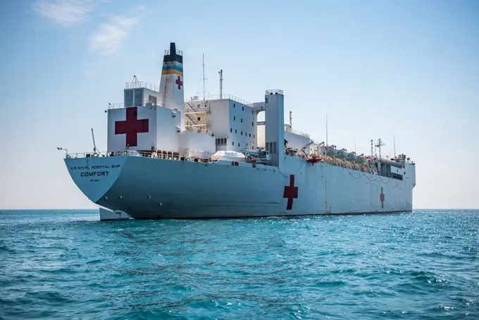 Buque hospital de la Armada de EEUU regresa a República Dominicana