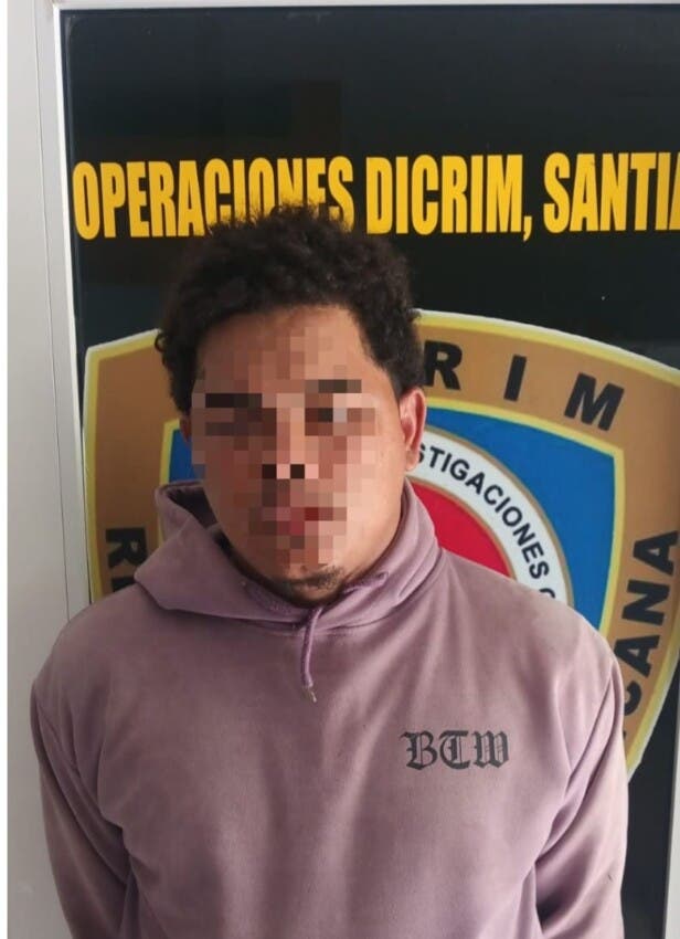 Los 4 hombres fueron detenidos tras una persecución de la Policía en Santiago