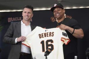Rafael Devers lista su rol en los Gigantes: «Jugaré donde quieran que juegue»