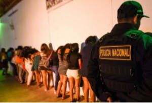 Rescatan a más de 40 mujeres víctimas de trata sexual en Santo Domingo
