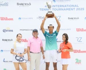 Enmanuel Muñoz Veras conquista Torneo Internacional de Tenis de Campo 2025