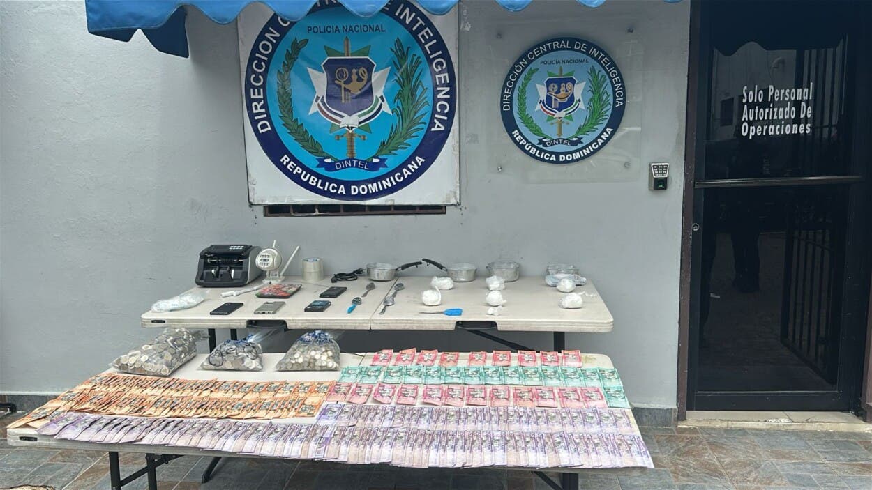 Dintel incauta drogas y apresa a un hombre durante operativos