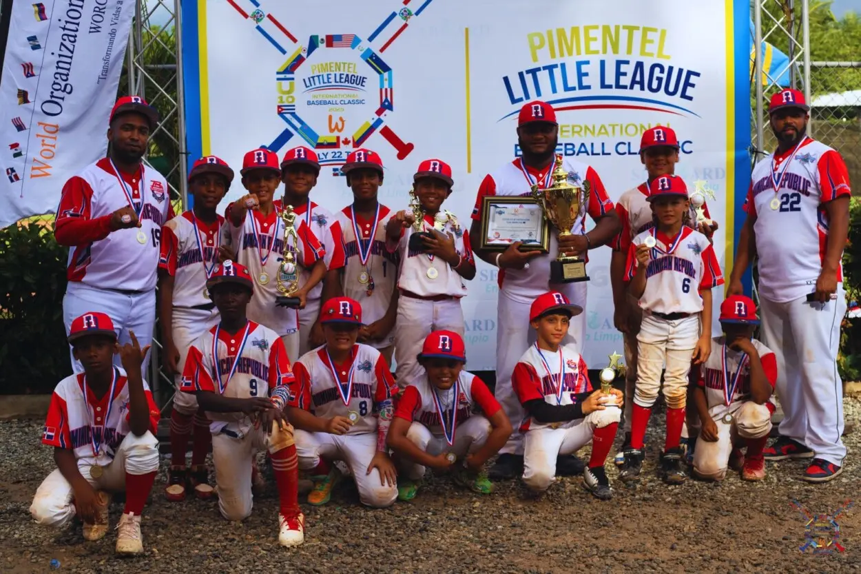 República Dominicana vence a Venezuela y se corona campeona del Pimentel Little League U-10 2025