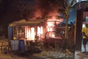 Incendio fatal deja cinco muertos en una familia en Licey al Medio