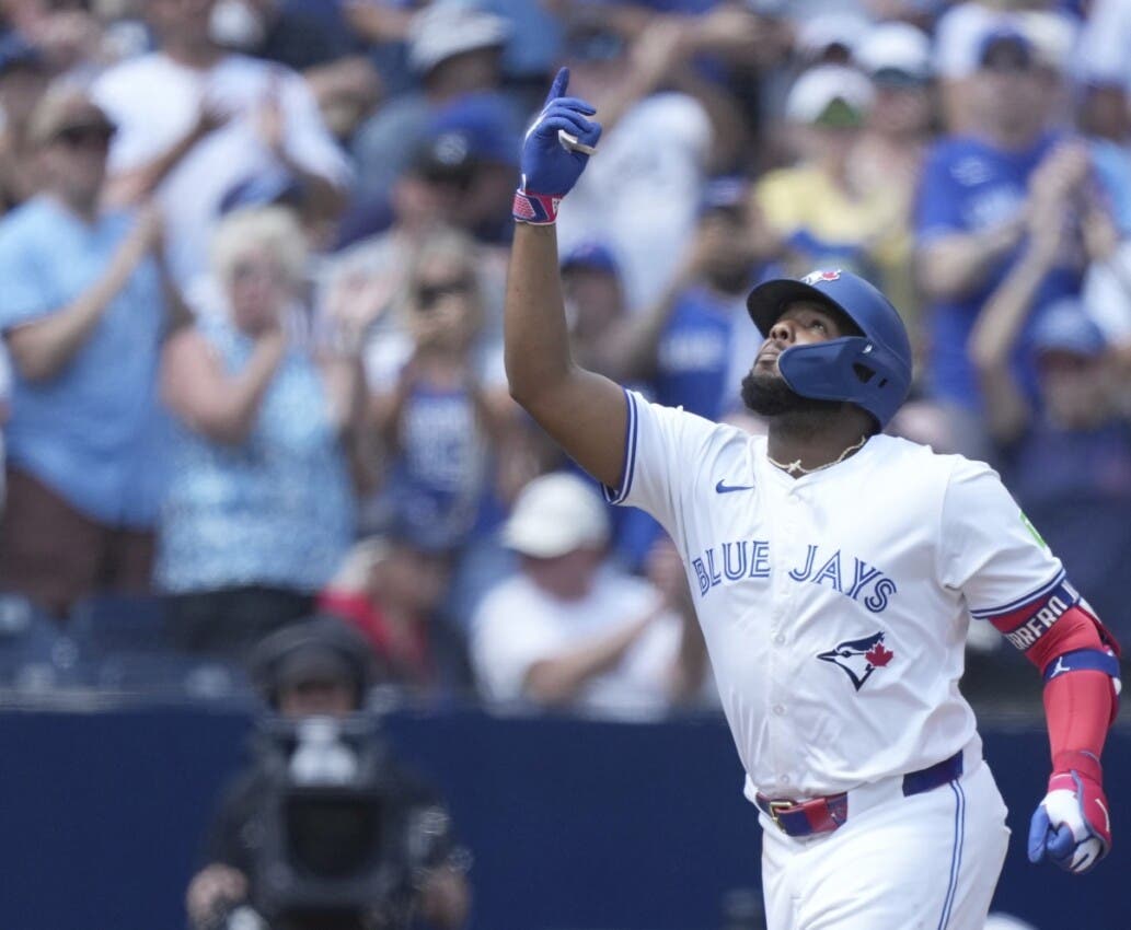 Vladimir Guerrero Jr. enciende los motores