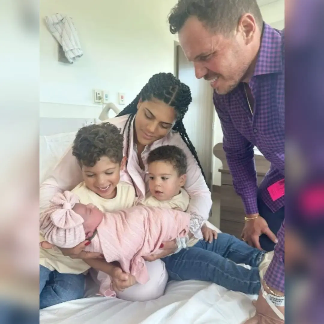 Francisca comparte tierno momento: hermanos conocen a Raffaella