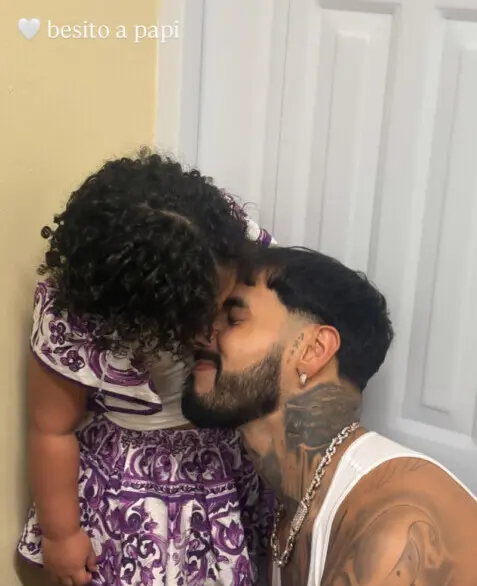 Anuel AA comparte emotivo momento con su hija Cattleya