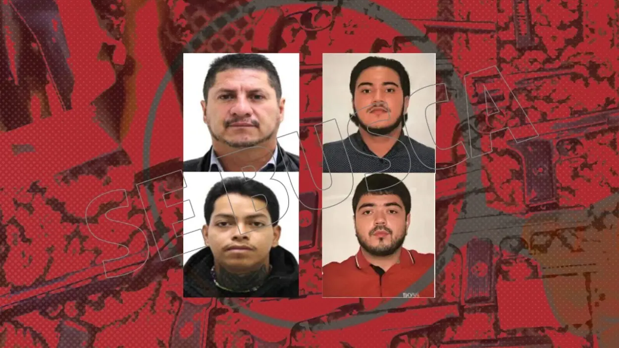 Policía persigue a 4 miembros del grupo Los Rugrats