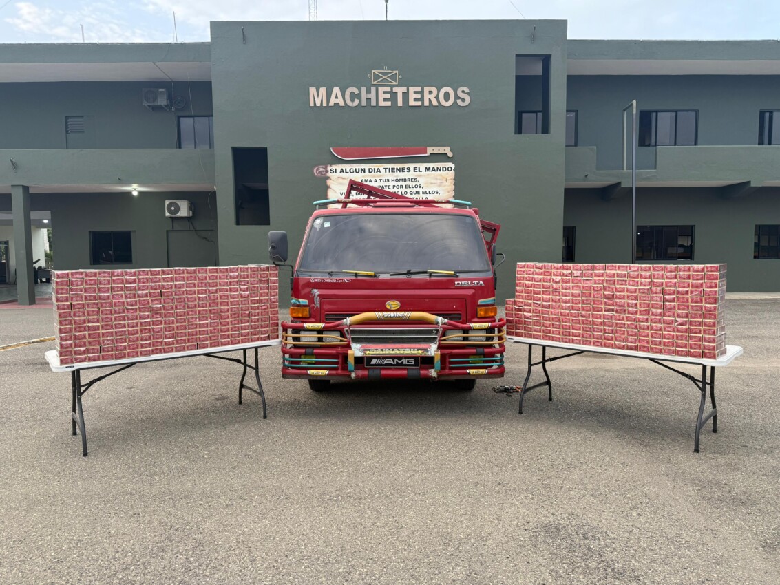 Ejército incauta 1.4 millones de cigarrillos ilícitos en junio