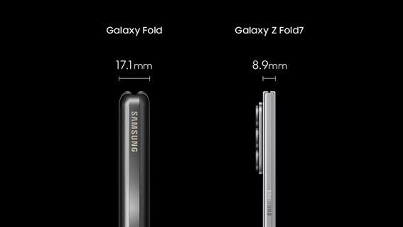 Galaxy Z Fold7: El smartphone plegable más delgado de la historia
