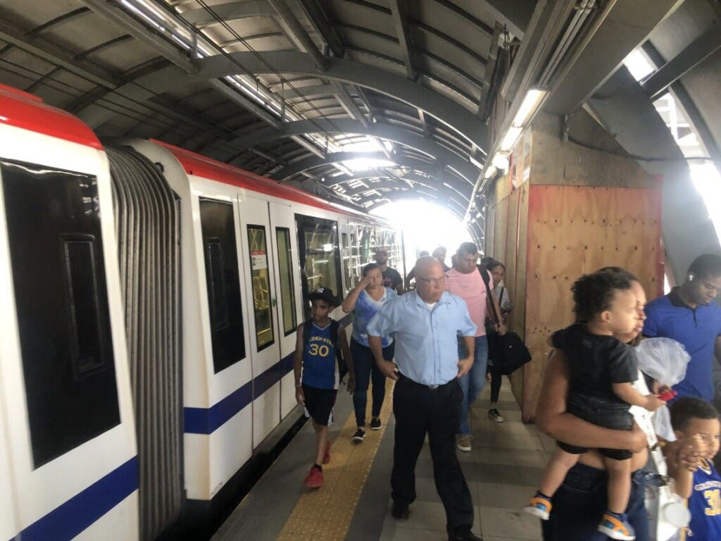 La Opret informó que la suspensión temporal del Metro de Santo Domingo entre el 16 y 20 de julio busca aumentar la capacidad de vagones./Foto Jorge González