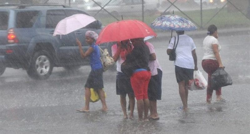 Vaguada provocará aguaceros este viernes en algunas zonas