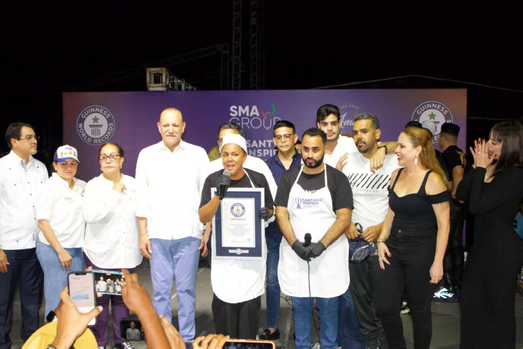 Récord Guinness: Santiago prepara el mofongo más grande del planeta