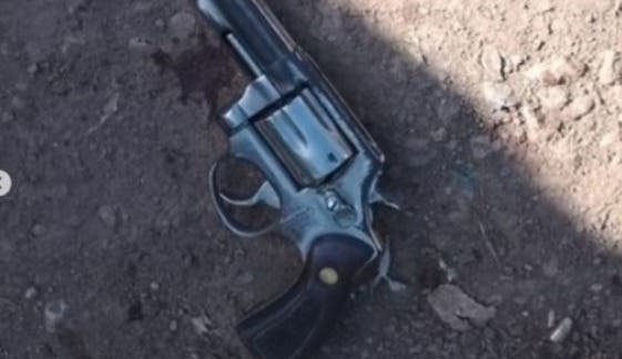 Arma ocupada a Sansón, supuesto delincuente abatido en Bayaguana