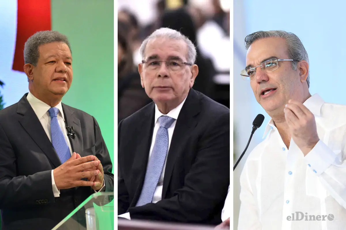 Abinader, Leonel y Danilo continúan enfrentados
