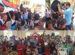 En NY agradecen «Fundación Pague a un Tercero» entrega útiles escolares