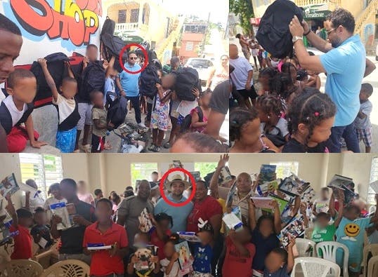 En NY agradecen «Fundación Pague a un Tercero» entrega útiles escolares