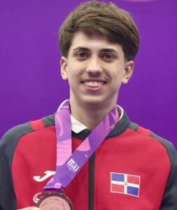 Ramón Vila feliz por el bronce para República Dominicana