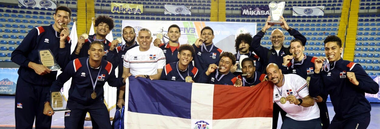 República Dominicana oro Copa Panamericana Voleibol U-23