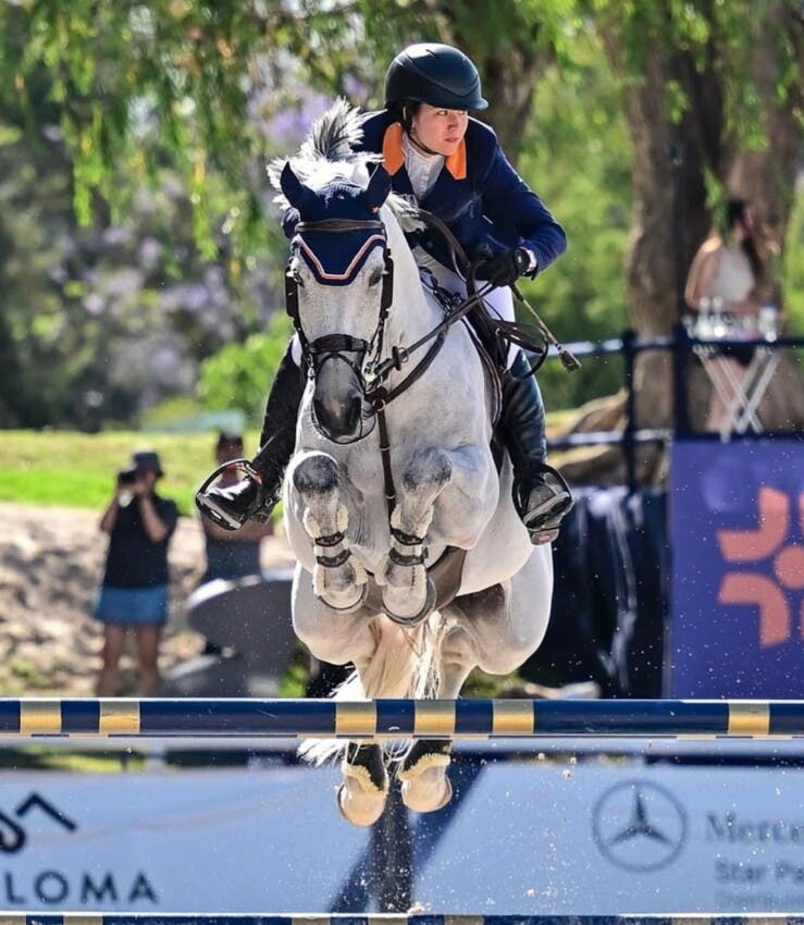 Maria Gabriela Brugal, de Santo Domingo a la élite mundial del ecuestre